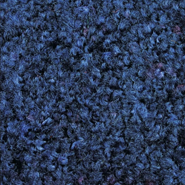 M A Matting ColorStar Mat, Midnight Blue 3' x 5', Smooth Backing