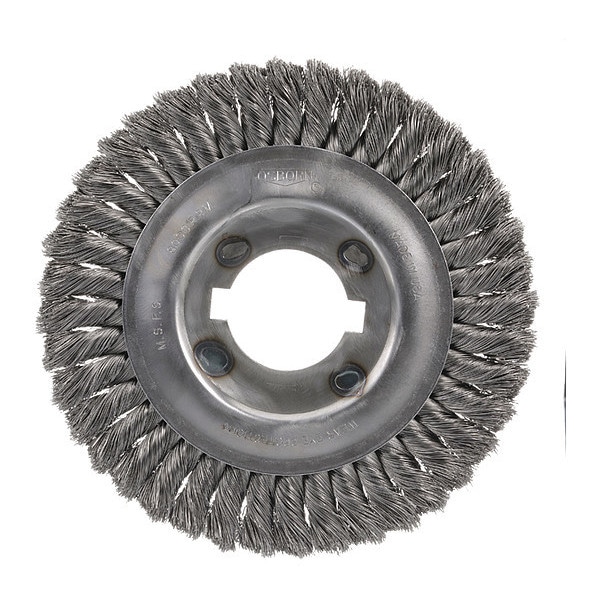 Osborn Narrow Face Knot Wire Wheel Brush, 14