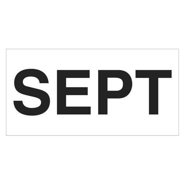 Tape Logic Tape Logic® Months of the Year Labels, "SEPT", 3" x 6