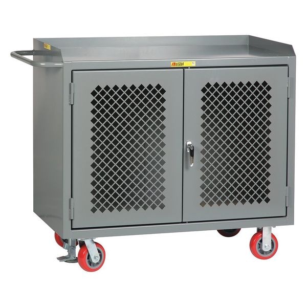 Little Giant Bench 24x48, 2 Door, Steel Top MBP2D2448FL Zoro