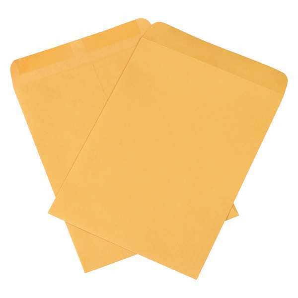 Partners Brand Gummed Envelopes, 9" x 12", Kraft, 1000/Case EN1022 Zoro