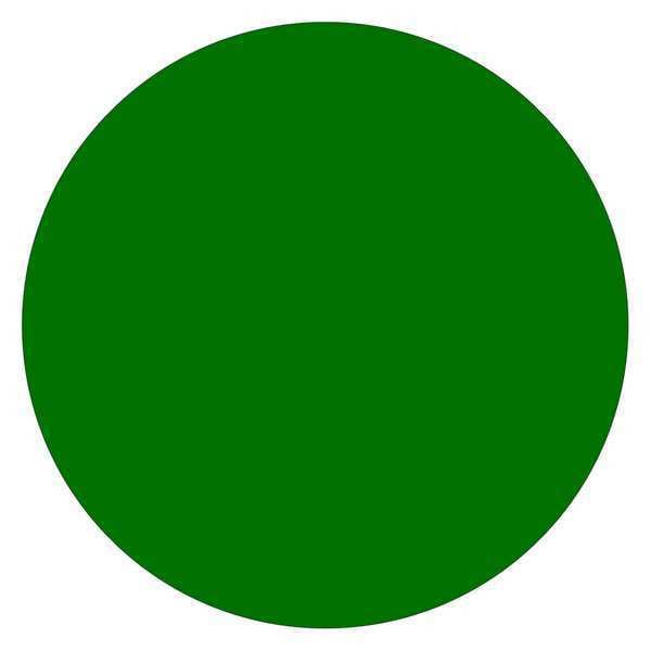 Tape Logic Tape Logic® Inventory Circle Labels, 1", Green, 500/Roll