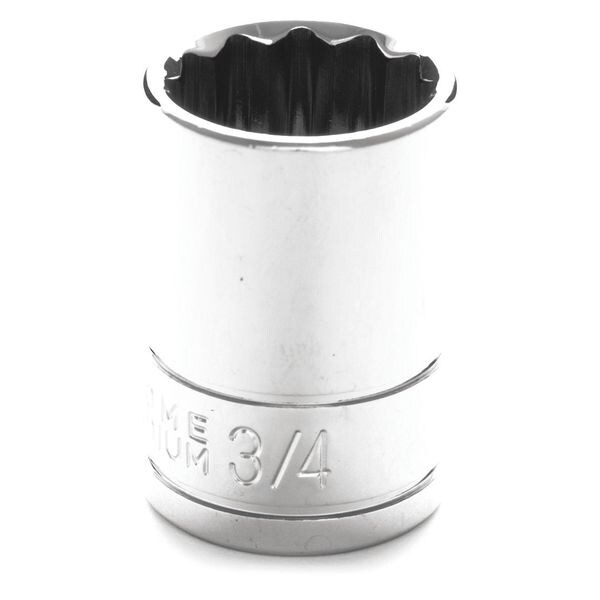 Performance Tool 1/2" Drive, 3/4" SAE Socket, 12 Points W32524