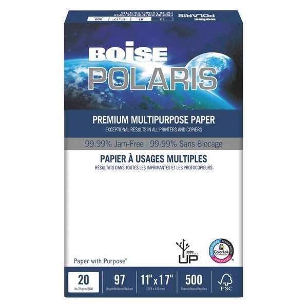 Boise Paper, 11x17", 20lb, White, PK5 POL-1117