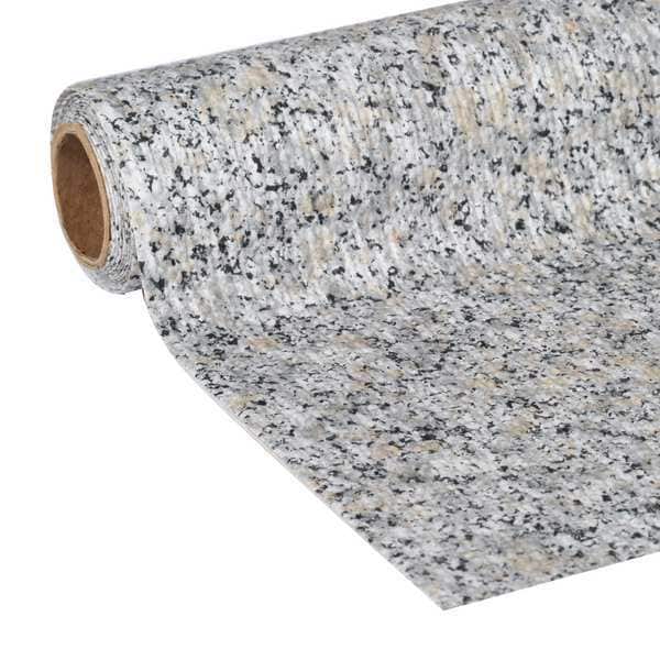 Easy Liner Shelf Liner Grey Granite 20" x 6ft. SMOOTH TOP EASY LINER Zoro