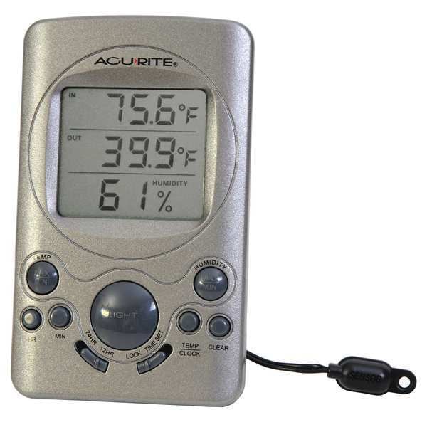 AcuRite Wireless Thermometer with Indoor & Outdoor Temperature, Country  Home Products