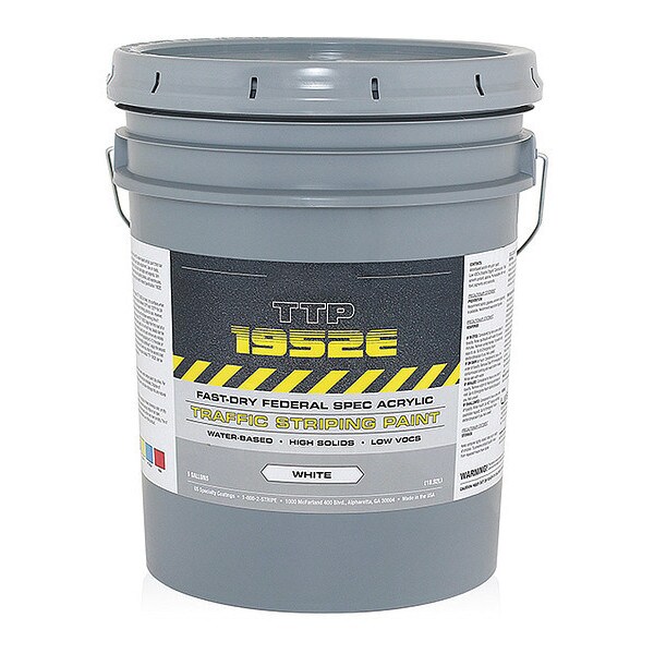 Newstripe Traffic Striping Paint, 5 gal., Red, Water Based 10002071 Zoro