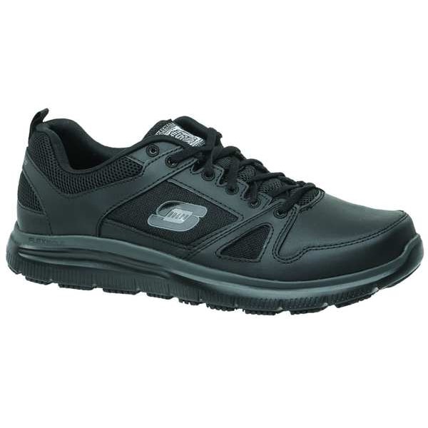 Skechers Athletic Shoes, 12, D, Black, Plain, PR 77040 -BLK 12