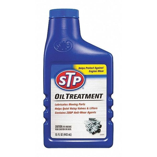 Stp Oil Additive, Oil Treatment, Bottle, 15 fl oz, Gasoline Engines