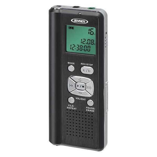 Jensen Audio Digital Voice Recorder DR-115 | Zoro