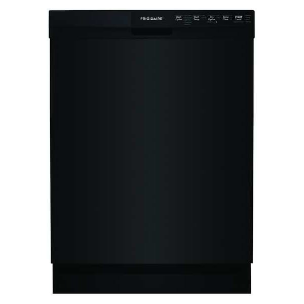 Frigidaire 24" Built-In Dishwasher w/ Hard Food Disposer, Black FDPC4314AB