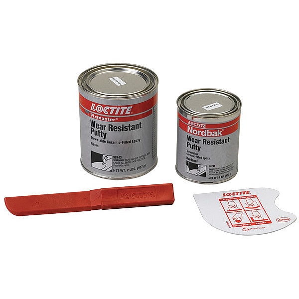 Loctite Gray Putty Putty, 3 lb. Can 209827 Zoro