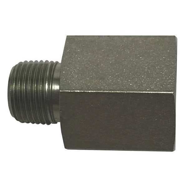 Parker Hydraulic Hose Adapter, 1.21" L, 6000 psi 1/4 X 1/8 FGSS Zoro