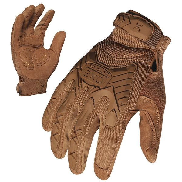 Ironclad Performance Wear Tactical Glove, Size M, Coyote Brown, PR G-EXTICOY-03-M