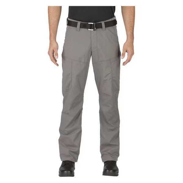 5.11 Men's Tactical Pants, 36 in, Storm Gray, 67% Polyester/33
