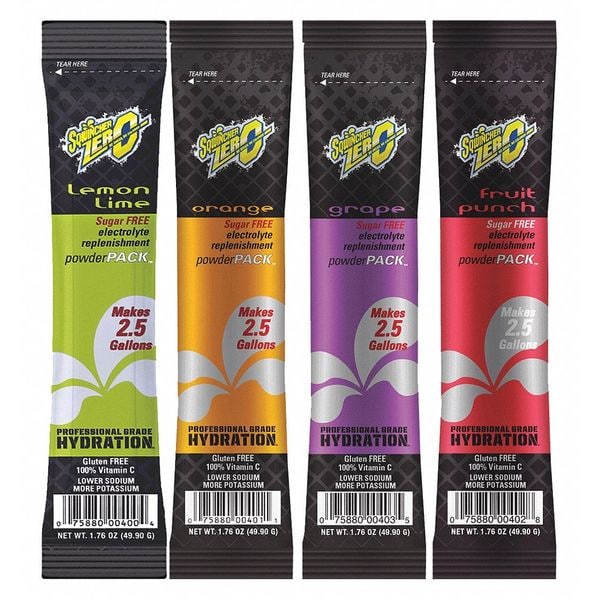 Sqwincher Sports Drink Mix Powder 1.76 oz., Assorted Flavors, Pk32