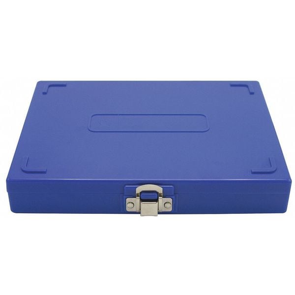 Heathrow Scientific Microscope Slide Box, 100 Slots, Blue