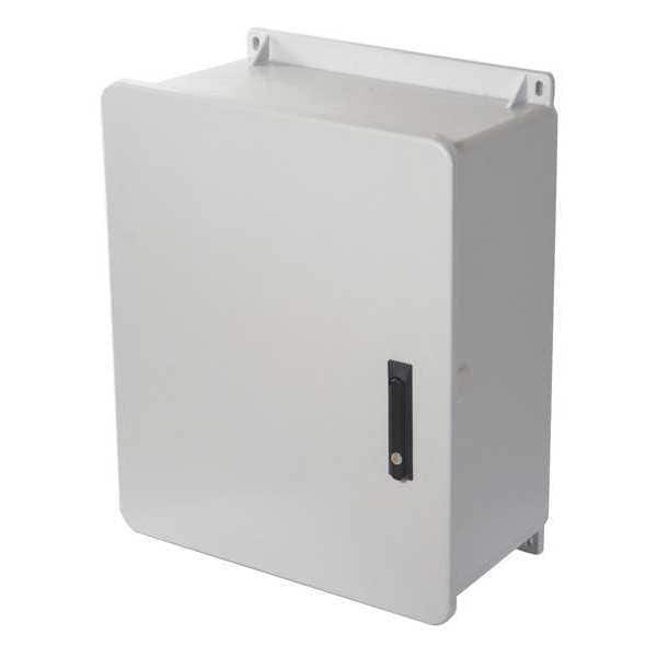 Wiegmann Fiberglass Enclosure, 19.88 in H, 20 in W, 11.33 in D, NEMA 4X
