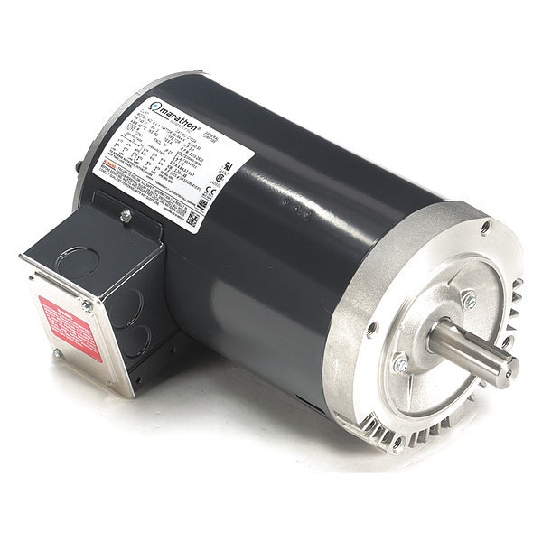 Marathon Motors 3Phase General Purpose Motor, 3 HP, 145TC Frame, 230 