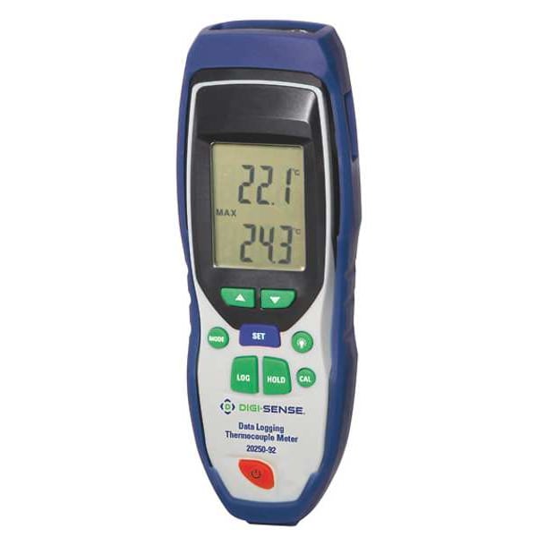 Digi-Sense NIST Digital Thermistor Thermometer, -40 Degrees to 257 Degrees F 20250-93