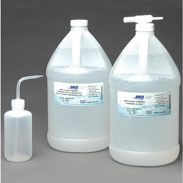 Amco Clear Turbidity Standard Kit, Bottle, 1000mL 8279 Zoro