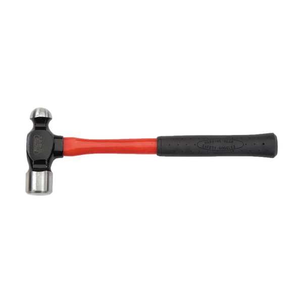 Proto 32 oz. Ball Peen Hammer, 151/4" Fiberglass Handle J1332PGD Zoro