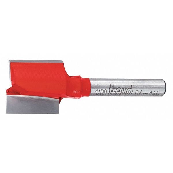 Freud Straight Router Bit, 3/4" Cutting Dia. 04140 Zoro