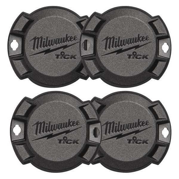 Milwaukee 48-21-2004 $74.05 Bluetooth Tool/Equipment Tracker, 4PK | Zoro.com