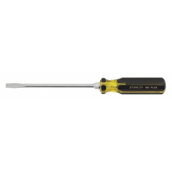 Stanley General Purpose Keystone Slotted Screwdriver 1/4 in Round with