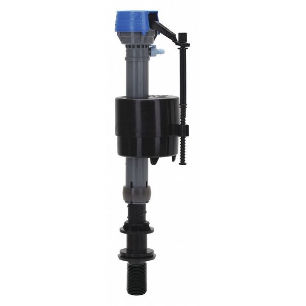 Fluidmaster AntiSiphon Fill Valve, Black, Plastic 400AHG Zoro