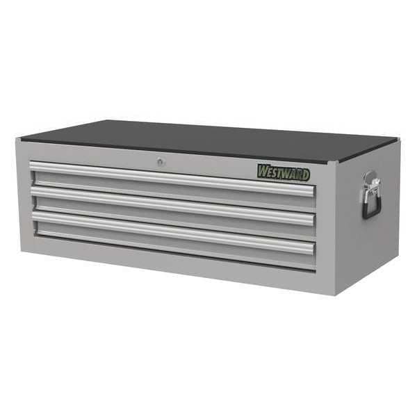 Westward WESTWARD Intermediate Chest, 3-Drawers, Stainless Steel