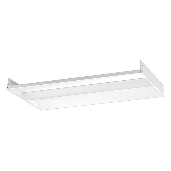 Columbia Lighting Recessed Troffer, 39W, 4990 lm, 47-3/4" L LCAT24-40MLG-EDU