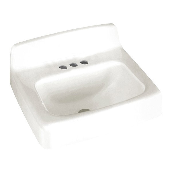 American Standard New Regalyn 20X18 Lav 4"Ctr Wht 4869.004.020 Zoro