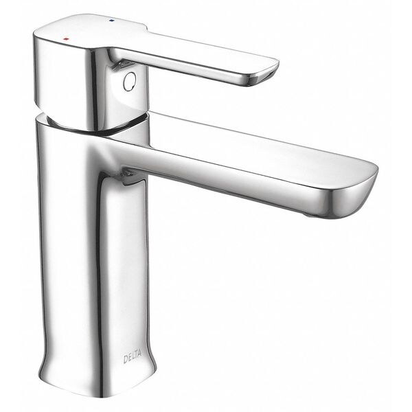 Delta Single Handle Single hole installation Hole Single Hole Lavatory ...