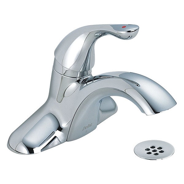 Delta Single Handle 3hole 4" installation Hole Centerset Lavatory