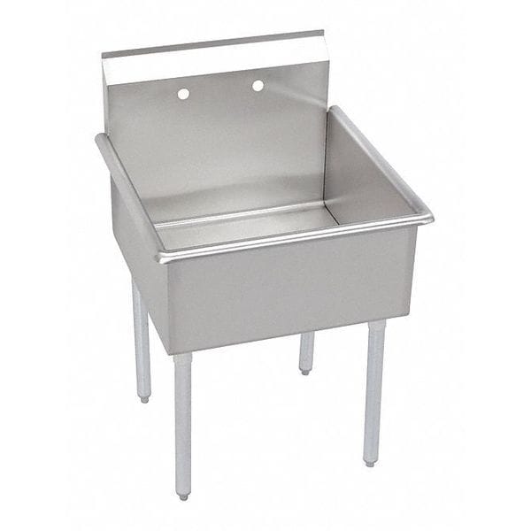 Elkay Sink, Utility, 112" B, 27x27.5x42.75" B1C24X24X Zoro
