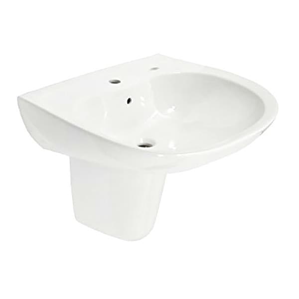 Toto Lavatory/Shrd w/Sngl Hole, 25-3/4x21-1/4