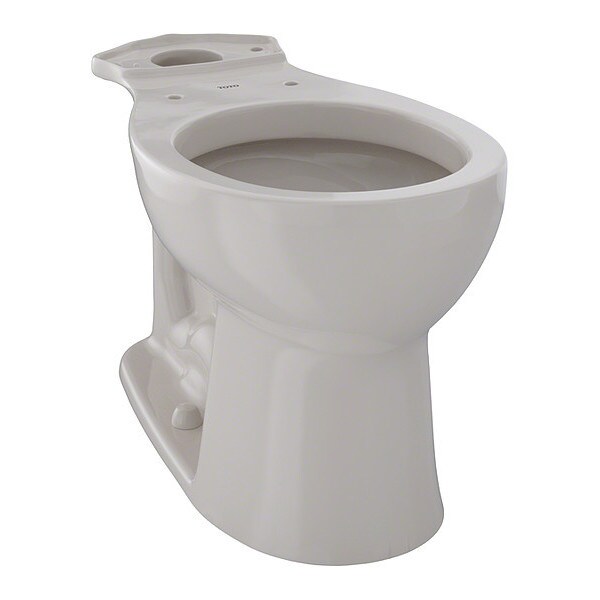 Toto Toilet Bowl, 1.28 gpf, Floor Mount, Round, Sedona Beige