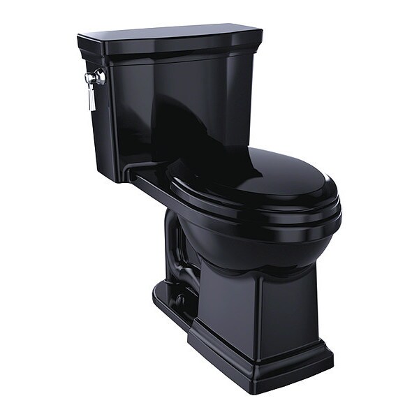 Toto Toilet, 1.28 gpf, Tornado Flush, Floor Mount, Elongated