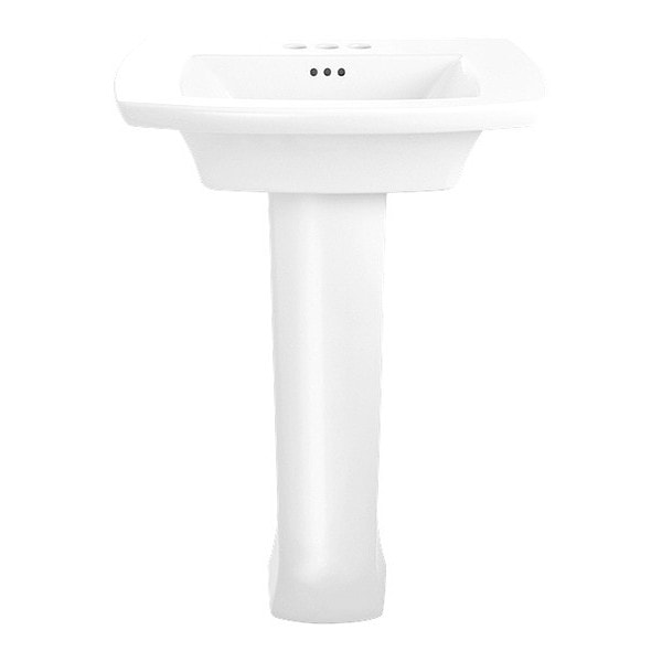 American Standard Edgemere Ped Lav ComboWht 0445.400.020 Zoro