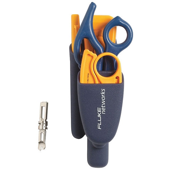 Fluke Networks Punch Down Tool Kit, 110/66 Blade 11291000 Zoro