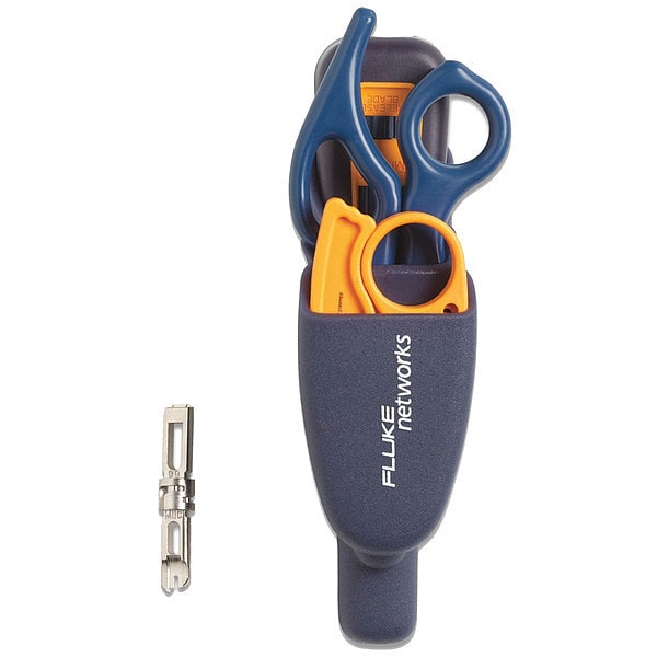 Fluke Networks Punch Down Tool Kit, 110/66 Blade 11292000 Zoro
