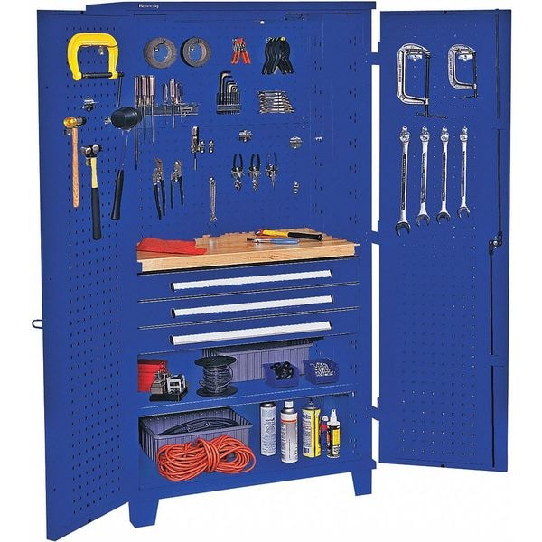 Kennedy Pegboard Classic Blue, Steel 50301BL Zoro