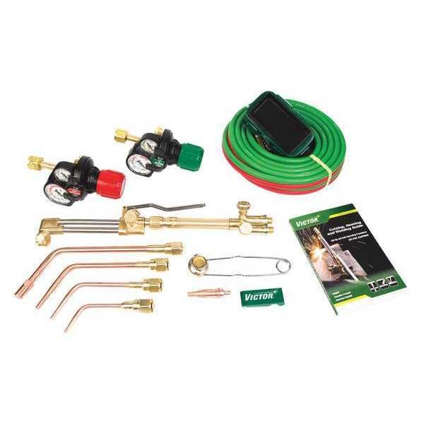 Victor Cutting Outfit, Journeyman EDGE 2.0 Series, Acetylene, Welds Up To 3 in 0384-2100