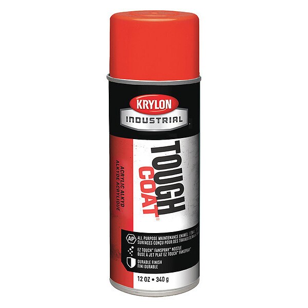 Krylon Industrial Rust Preventative Spray Paint, Implement Orange