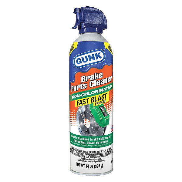 Gunk Brake Cleaner and Degreaser, 14.00 oz. M705T Zoro