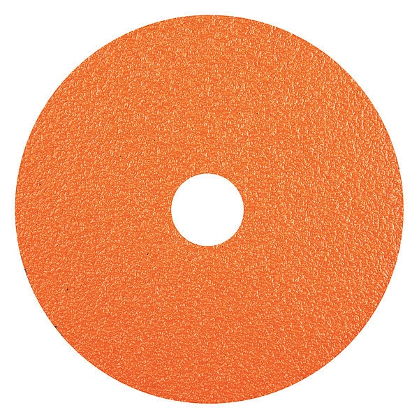 Norton Abrasives Fiber Disc, 5" dia., Coated Abrasive 69957370199 Zoro