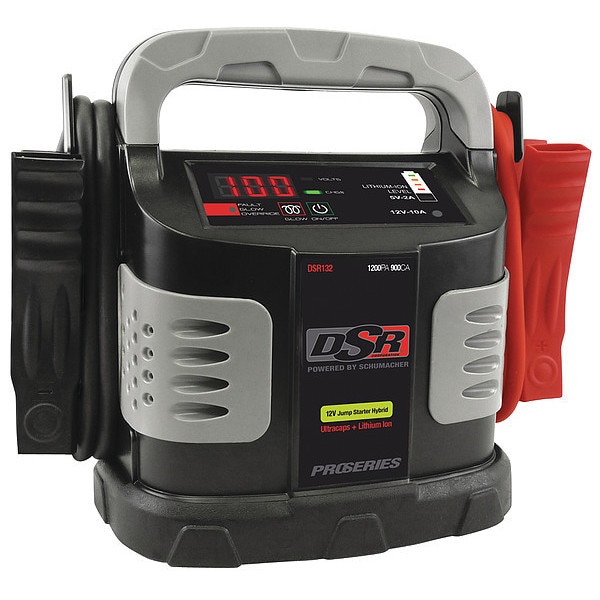 Schumacher Electric Ultracapacitor Jump Starter, Boosting DSR132 Zoro