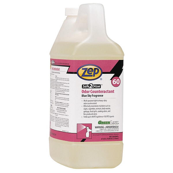 Zep Odor Counteractant, 2 L, Jug, PK4 N68801 Zoro