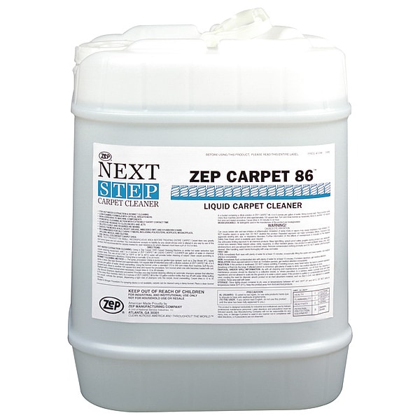 Zep 129635 100.95 Carpet Cleaner, 5 gal., 10 to 11 pH